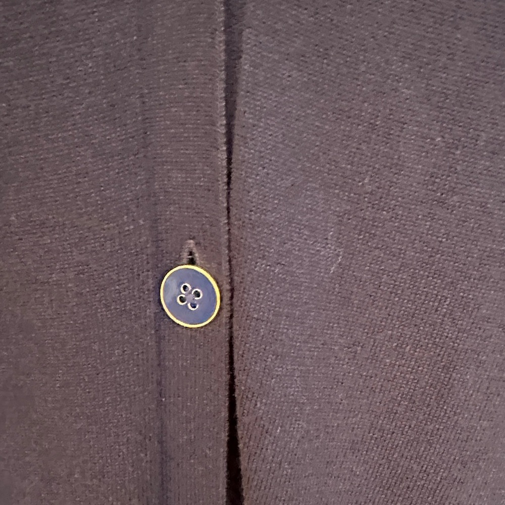 Lilly Pulitzer Navy Cardigan - Picture 4 of 5